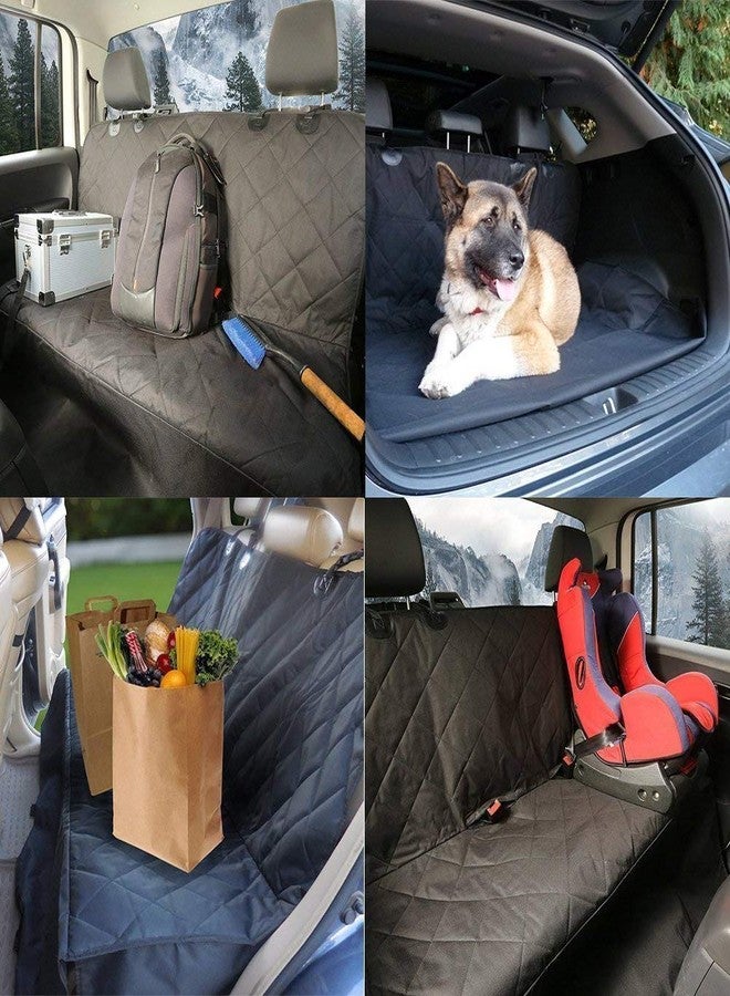Flipco Dog Car Seat Cover, Portable Durable Ripstop Waterproof Scratch Proof Non-Slip Desert Sand Pet Car Seat Covers for Pet, Pet Seat Cover Hammock Suitable for Cars and SUVs (Multi-Colored) - Image 3